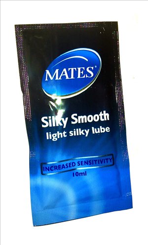 10 sachets Quality Mates Silky Smooth 10ml Sachet Lubricant for Sex Toys Men Women Couples