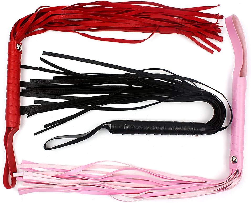 Bondage Set Kit WHIP Flogger BDSM Fetish Ankle Restraint Role Play Sex Toys for Couples Men Women