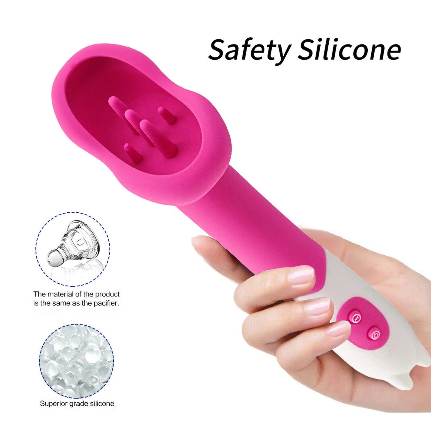 Licking Sucking Vibrator Clit Stimulator Masturbation Tongue Sex Toys for Men Women Couple Masturbator Massager