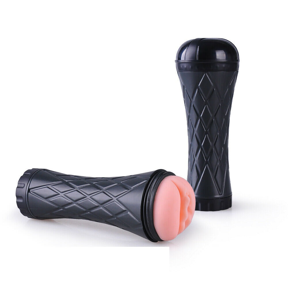 Male Vagina Shape Masturbation Cup Stroker Flesh Light Sleeve Masturbator Sex Toys for Men