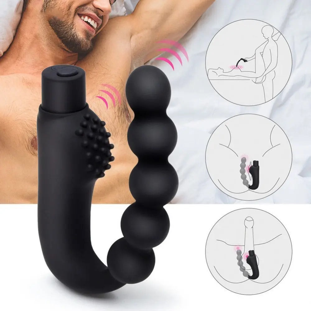 Vibrating Anal Butt Plug Prostate Massager Sex Toys for Men Women LGBTQ Couples Gay