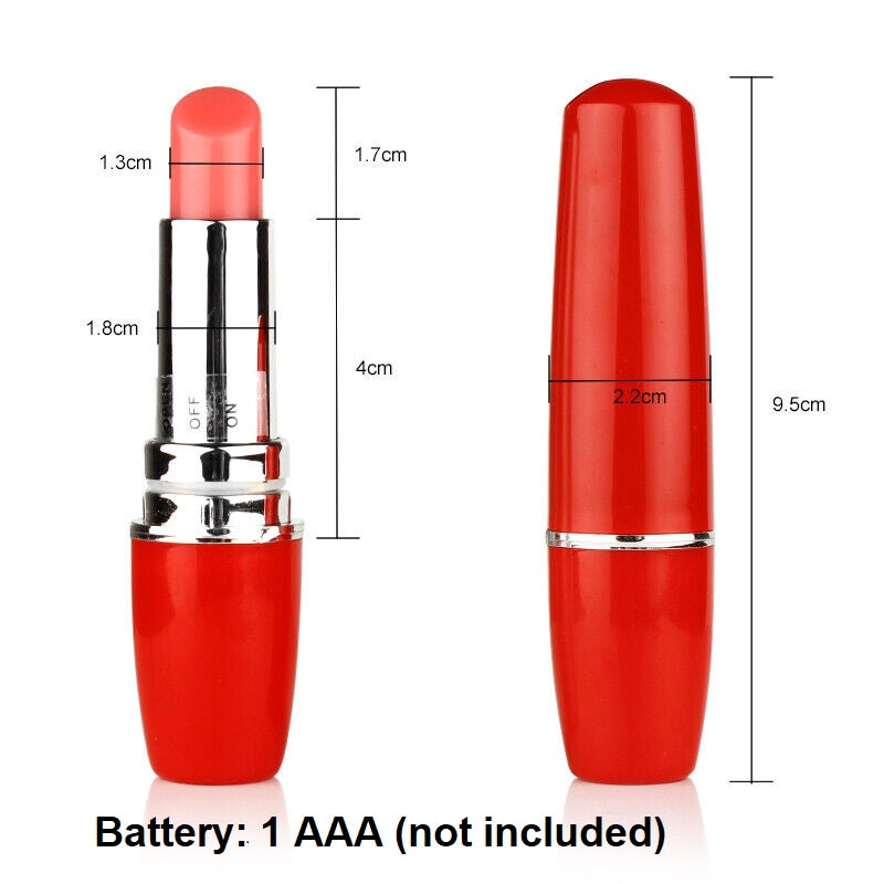Vibrating Lipstick Bullet Vibrator Anal Butt Plug Sex Toys for Men Women Couples LGBTQ Gay