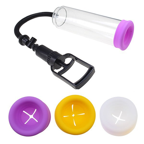 Vacuum Growth Penis Pump Enlarger Stretcher Extender Erection Enhancement Sex Toys for Men Couples