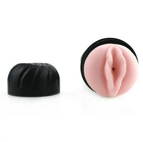 Male Vibrating Masturbation Cup Hands-Free Suction Cup Flesh Light Stroker Sex Toys for Men