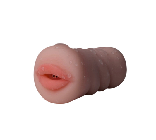 Male Mouth Shape Masturbation Cup Stroker Flesh Light Sleeve Masturbator Sex Toys for Men