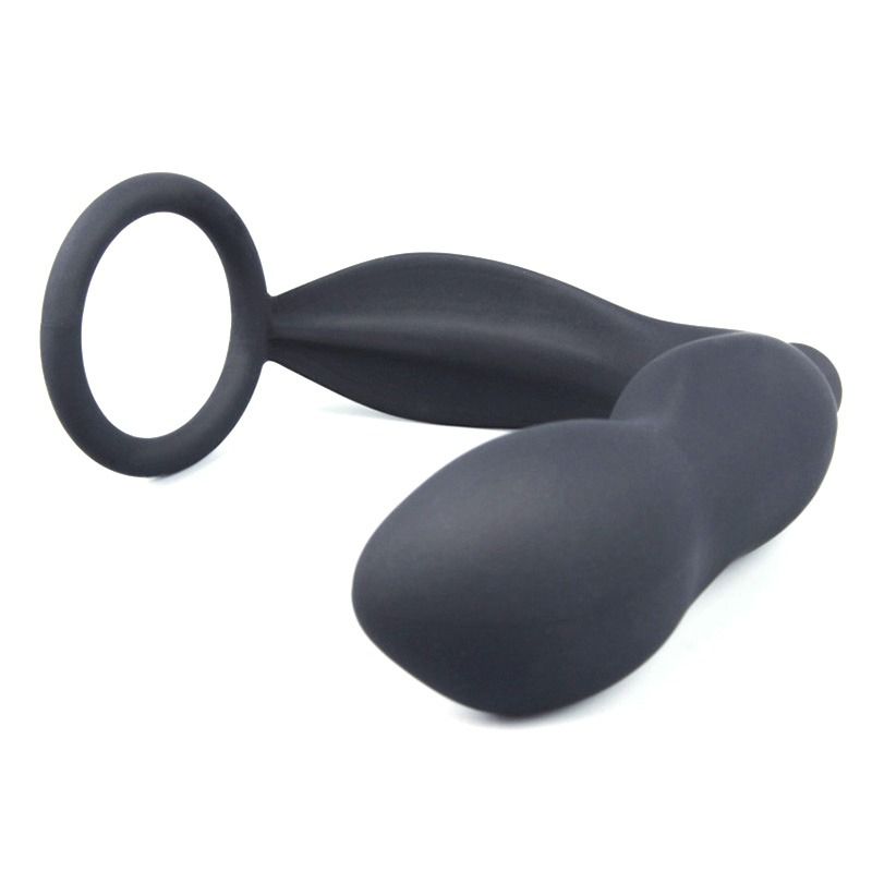 Vibrating Penis Cock Ring & Anal Butt Plug Prostate Massager Sex Toys for Men Woman Couples LGBTQ Gay