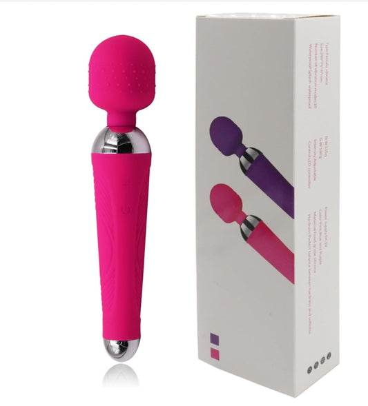 Magic Wand USB Vibrator Anal Butt Plug Sex Toys for Men Women Couples LGBTQ Gay Masturbator