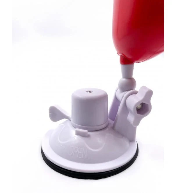 Mouth Shape Male Vibrating Masturbation Cup Hands-Free Suction Cup Flesh Light Stroker Sex Toys for Men