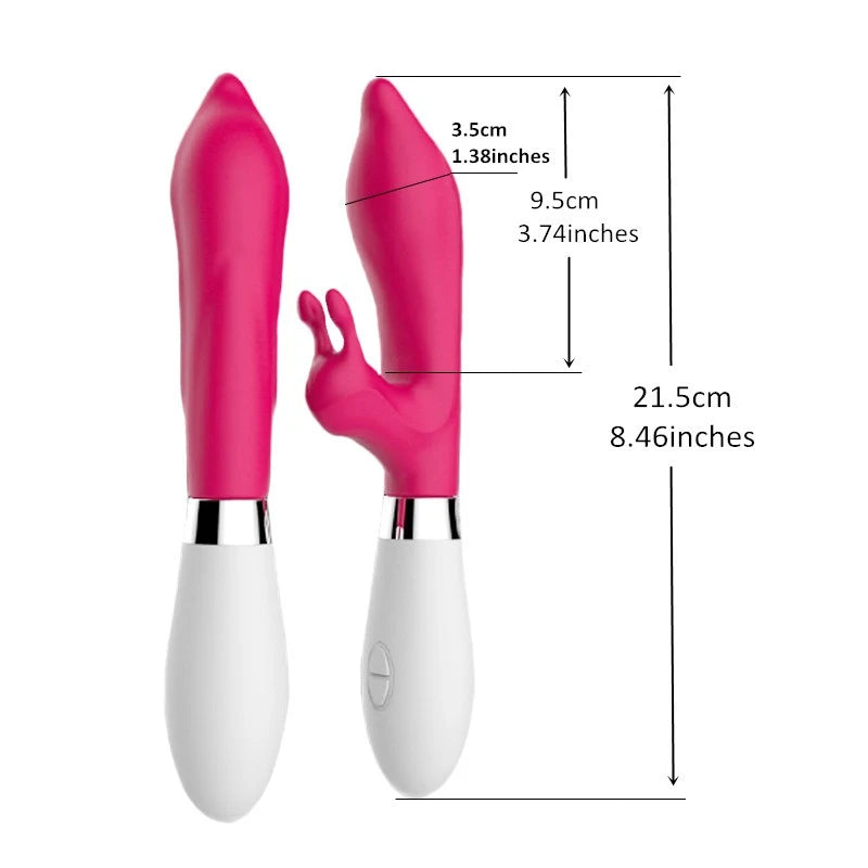 Pussy Vagina Rabbit G-Spot Vibrator Anal Butt Plug Sex Toys for Men Women Couples LGBTQ Gay