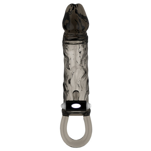 Reusable Vibrating Penis Sleeve Extender Enlarger Extra 30mm Condom Ball Loop Ejaculation Aid Sex Toys for Men Couples