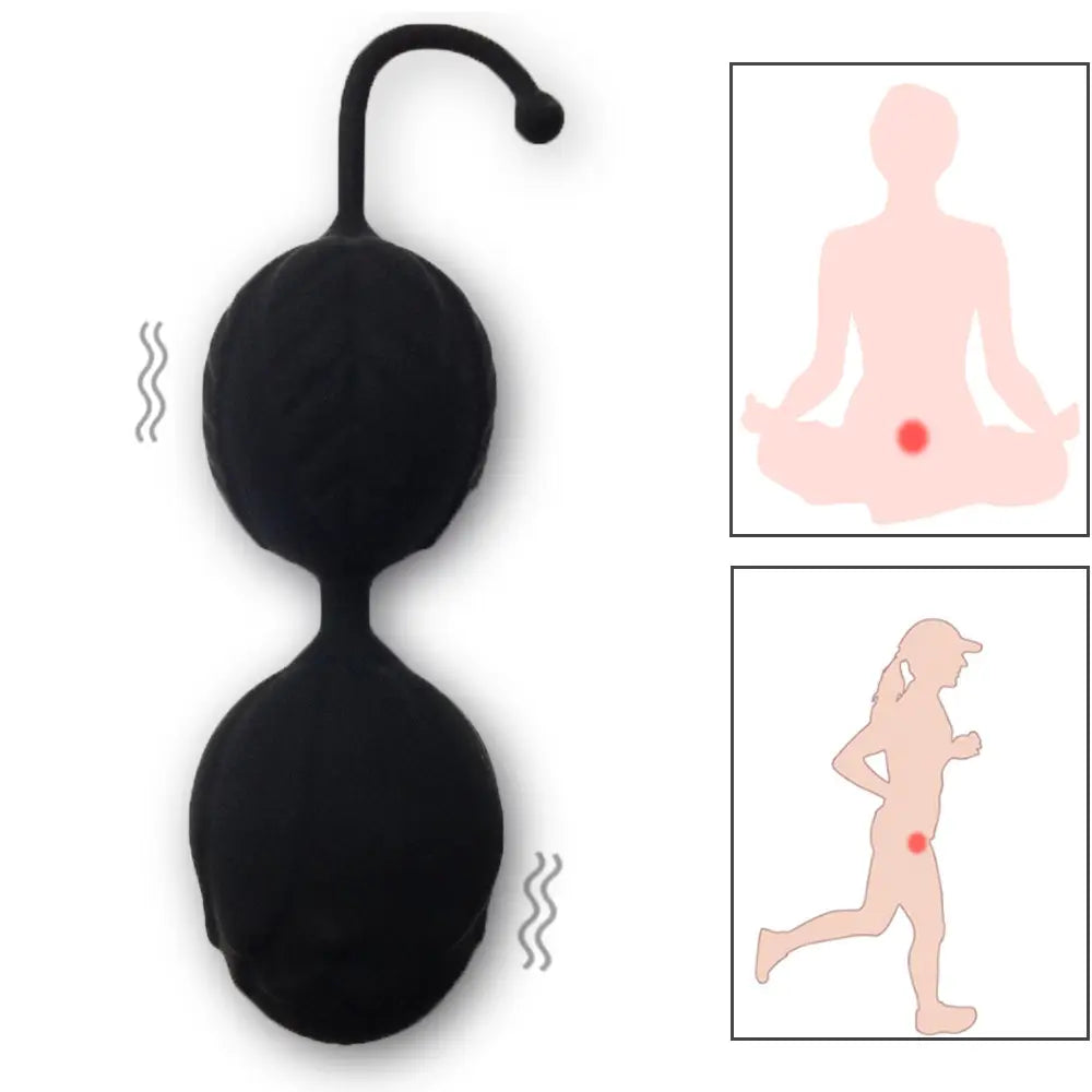 Ben Wa Kegel Balls Pelvic Exerciser Silicone Vaginal Muscle Tightening Exerciser Sex Toys for Women Couples