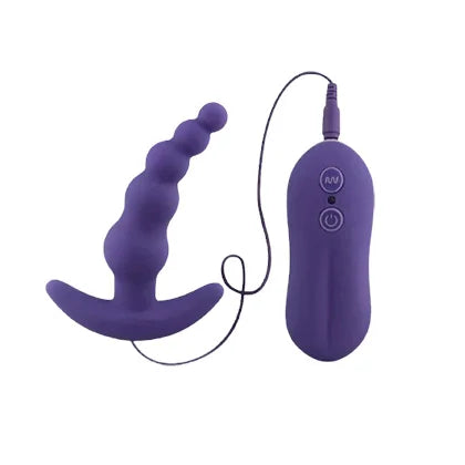 Vibrating Anal Butt Plug Beads Prostate Massager Sex Toys for Men Woman Couples LGBTQ Gay