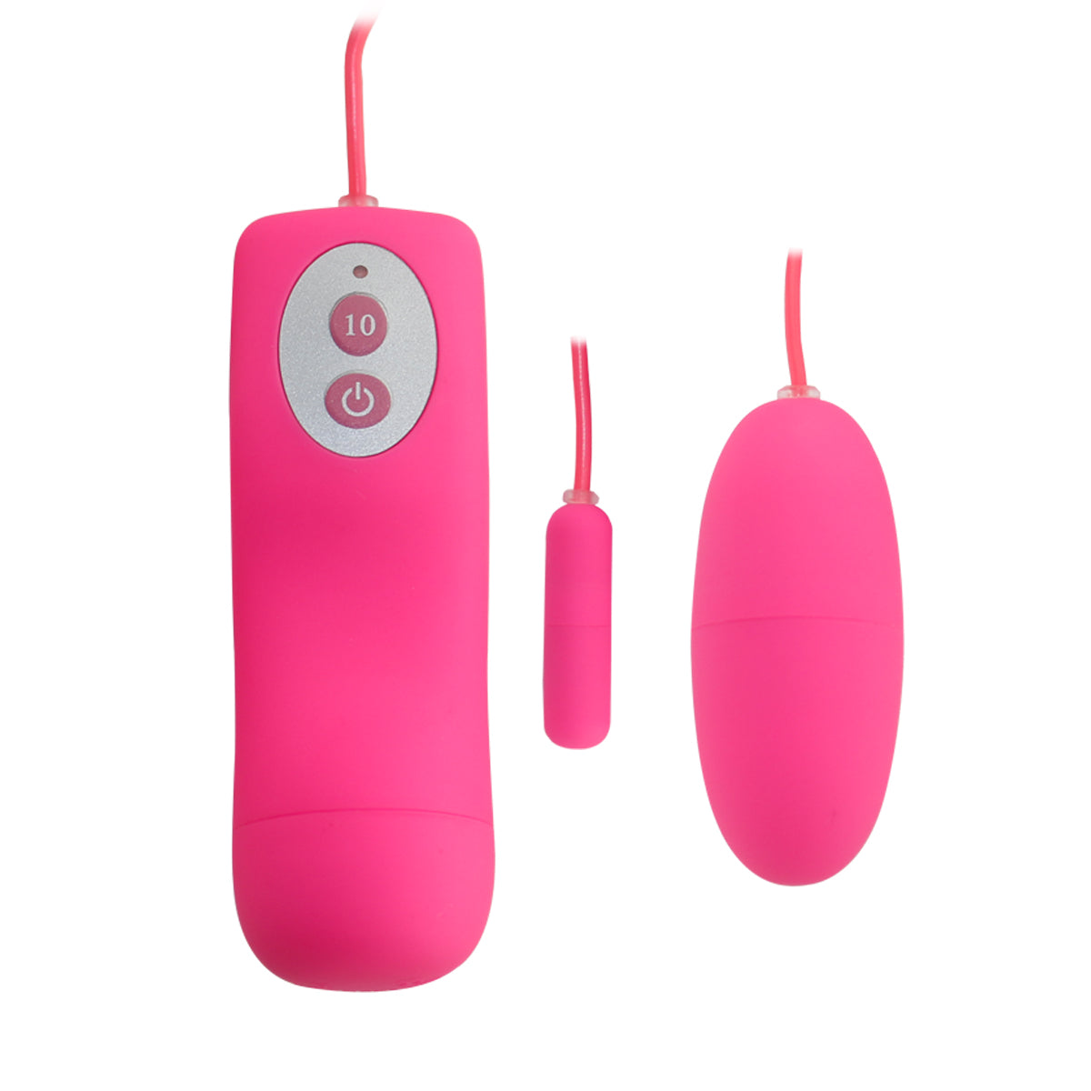 Vibrating Dual Egg Bullet Anal Butt Plug Sex Toy for Men Women Couple Masturbator Massager