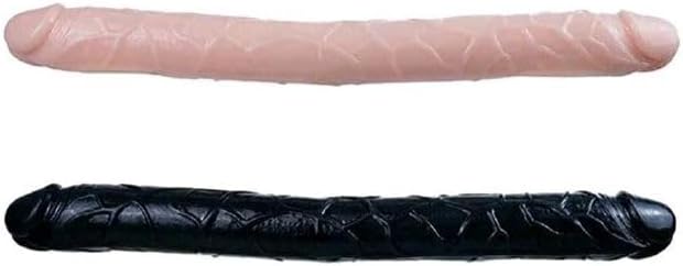 15" Double Ended Dildo Anal Butt Plug Dong Adults Sex Toys for Men Women Couples Gay Lesbian