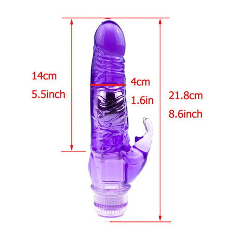 Pussy Vagina Rabbit G-Spot Vibrator Anal Butt Plug Sex Toys for Men Women Couples LGBTQ Gay Masturbator