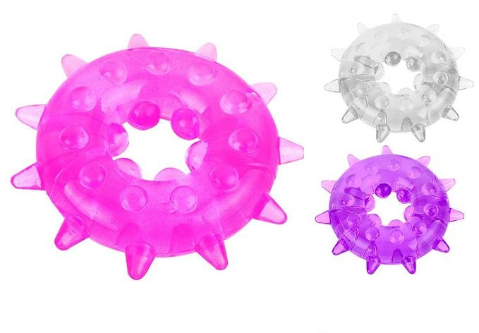 Penis Cock Ring Enlarger Sleeve Erection Enhancer Delay Ejaculation Male Sex Toys for Men Couples