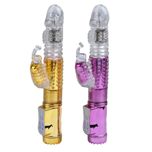 Pussy Vagina Rabbit G-Spot Vibrator Anal Butt Plug Sex Toys for Men Women Couples LGBTQ Gay Masturbator