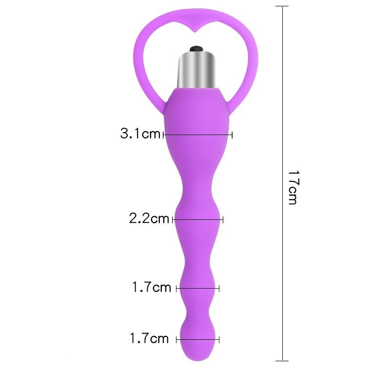 Vibrating Anal Butt Plug Beads Prostate Massager Sex Toys for Men Woman Couples LGBTQ Gay