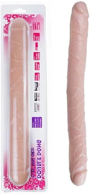 15" Double Ended Dildo Anal Butt Plug Dong Adults Sex Toys for Men Women Couples Gay Lesbian