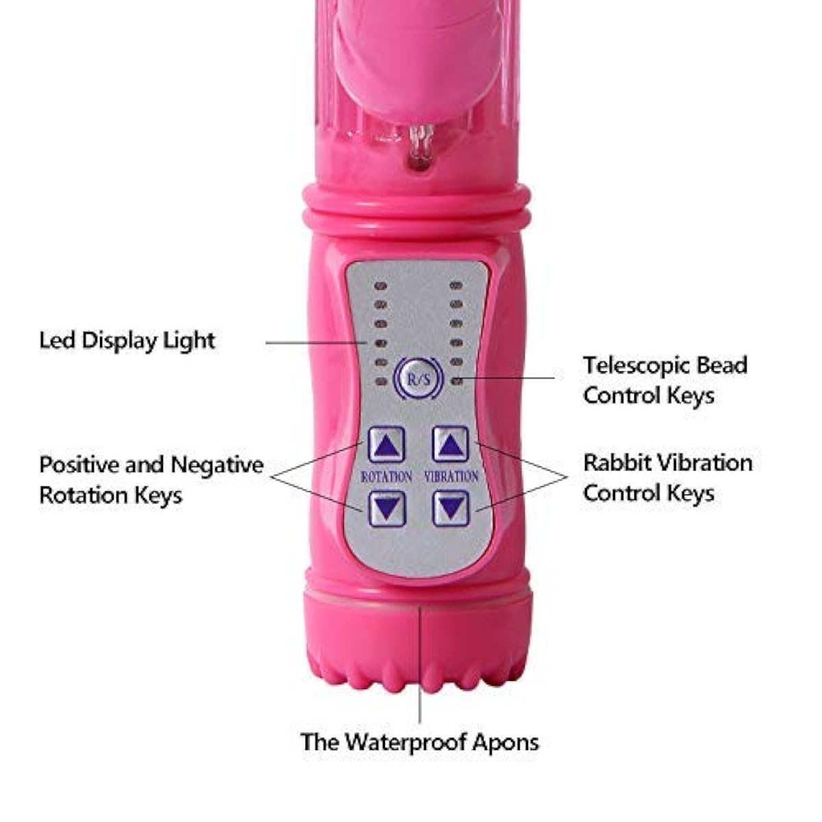 Pussy Vagina Rabbit G-Spot Vibrator Anal Butt Plug Sex Toys for Men Women Couples LGBTQ Gay Masturbator