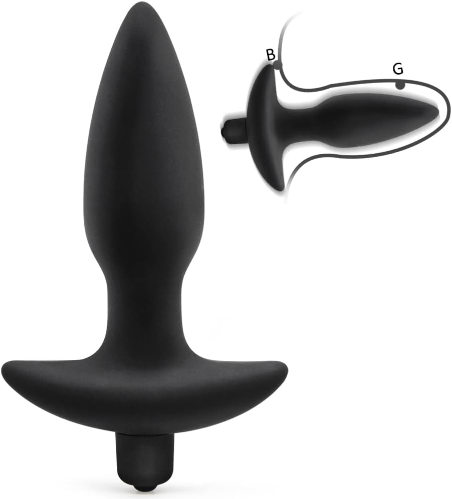 Vibrating Anal Butt Plug Prostate Massager Sex Toys for Men Woman Couples LGBTQ Gay
