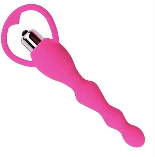 Vibrating Anal Butt Plug Beads Prostate Massager Sex Toys for Men Woman Couples LGBTQ Gay