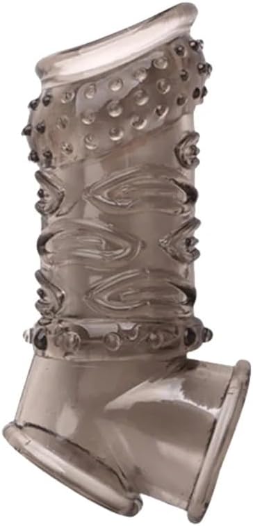 Reusable Penis Sleeve Cock Ring Enlarger Sex Toys for Men Couples