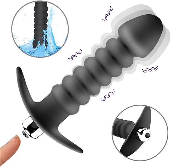 Vibrating Anal Butt Plug Prostate Massager Sex Toys for Men Woman Couples LGBTQ Gay