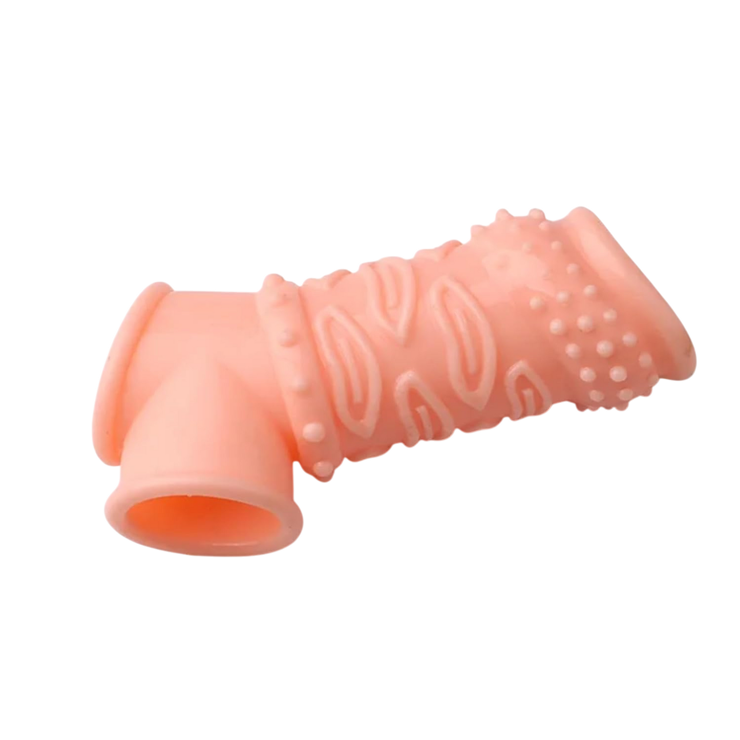 Reusable Penis Sleeve Cock Ring Enlarger Sex Toys for Men Couples