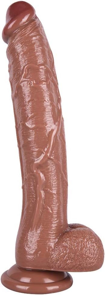 12" Huge Dildo Suction Cup Thick Veiny Dong Large Realistic Giant Cock With Ball Sex Toys For |Men Women Couples