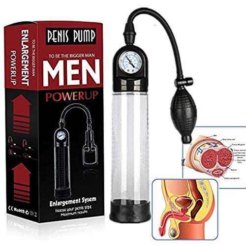 Vacuum Growth Penis Pump Enlarger Stretcher Extender Erection Enhancement Sex Toys for Men Couples