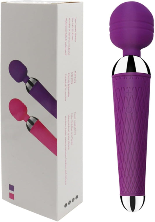 Magic Wand USB Vibrator Anal Butt Plug Sex Toys for Men Women Couples LGBTQ Gay Masturbator