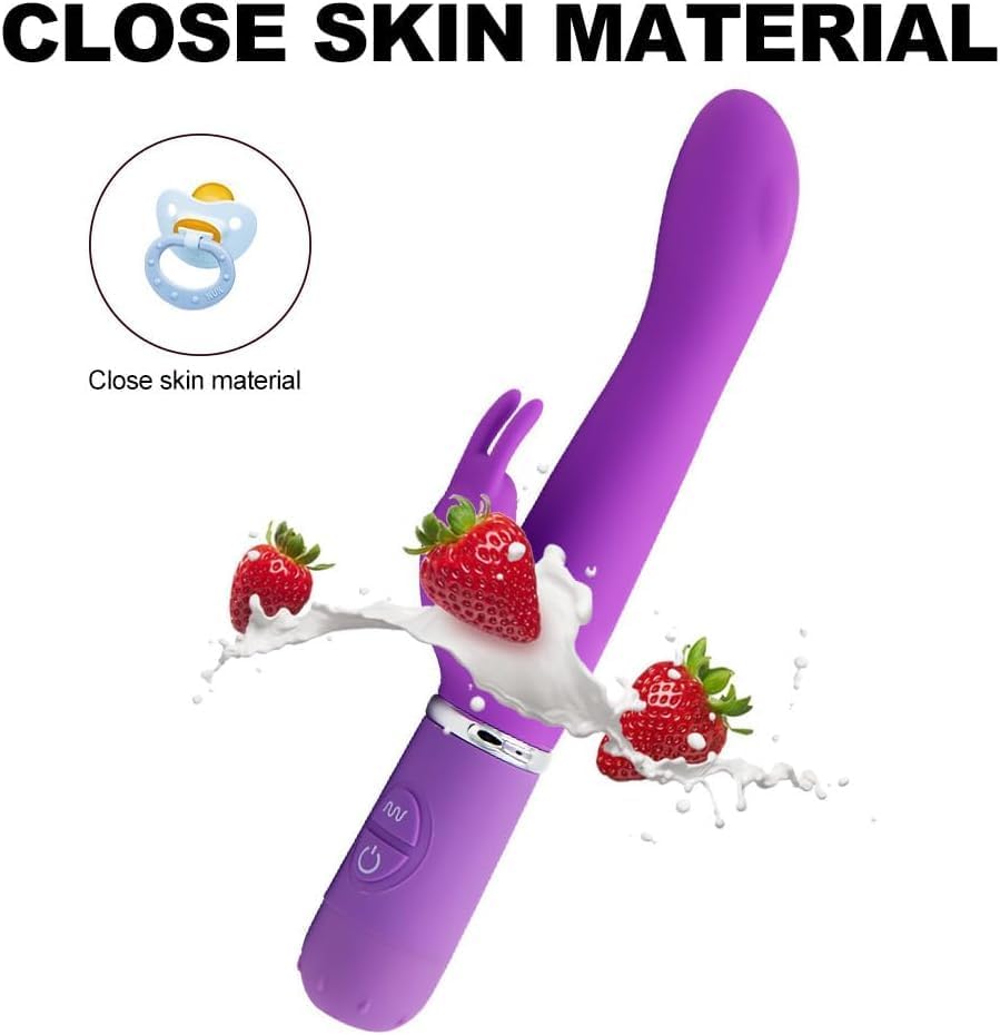 Pussy Vagina Rabbit G-Spot Vibrator Anal Butt Plug Sex Toys for Men Women Couples LGBTQ Gay Masturbator