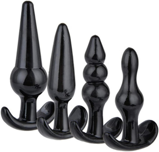 Anal Butt Plug Prostate Massager Set Kit Sex Toys for Men Women LGBTQ Couples Gay