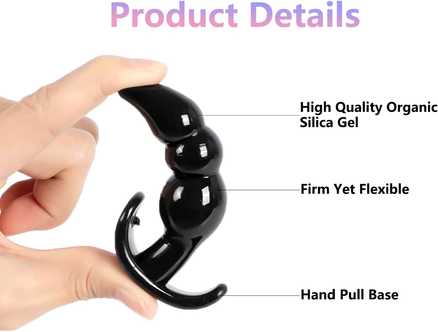 Anal Butt Plug Prostate Massager Set Kit Sex Toys for Men Women LGBTQ Couples Gay