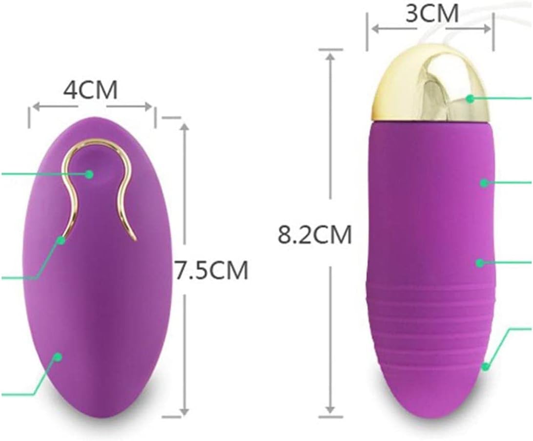 Wireless Remote-Control Vibrating Egg Bullet Vibrator Sex Toy for Men Women Couple Masturbator Massager