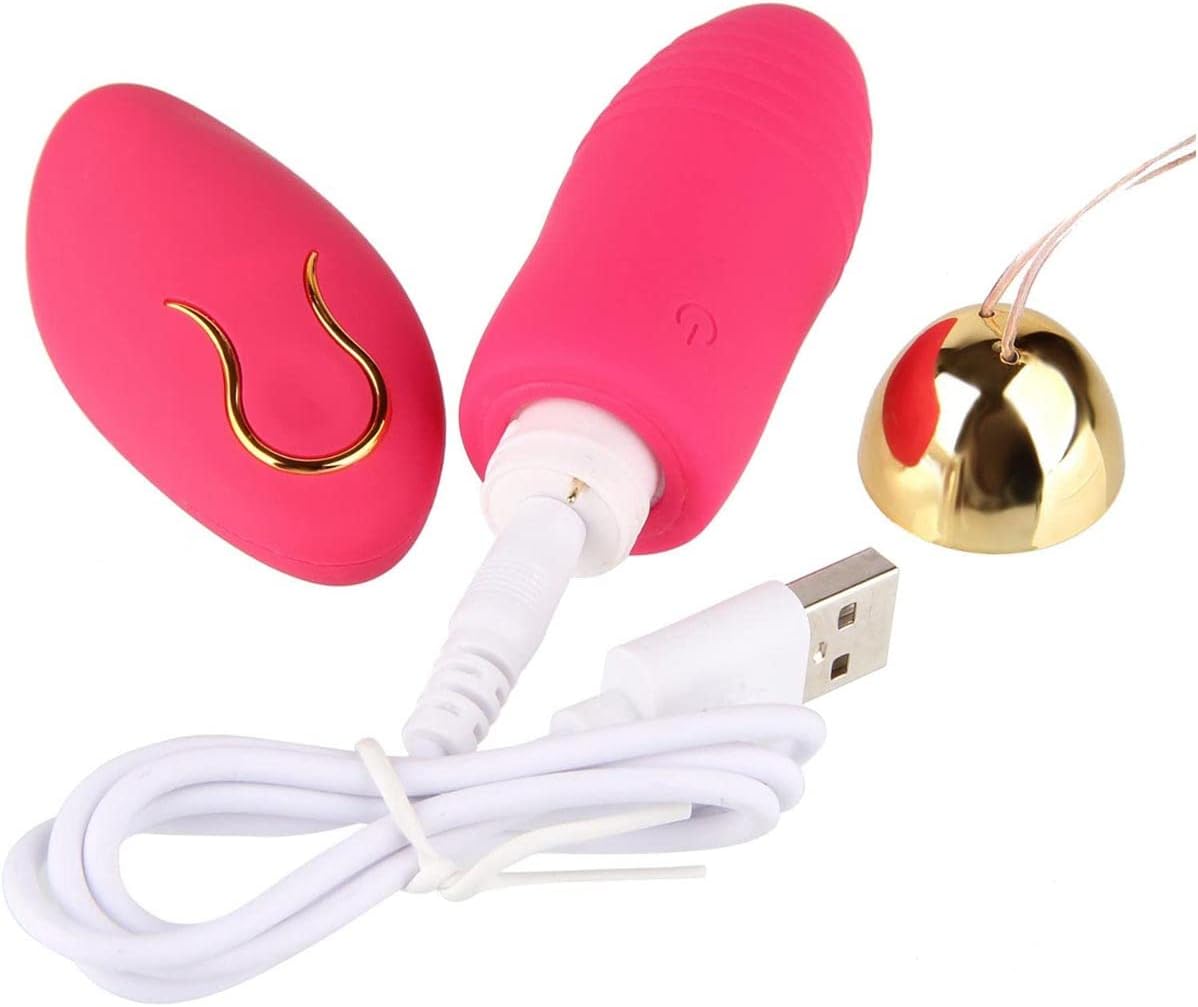 Wireless Remote-Control Vibrating Egg Bullet Vibrator Sex Toy for Men Women Couple Masturbator Massager