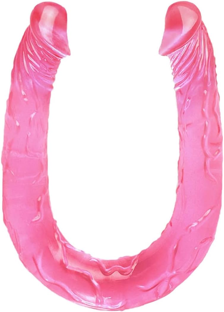 15" Double Ended Dildo Anal Butt Plug Dong Adults Sex Toys for Men Women Couples Gay Lesbian