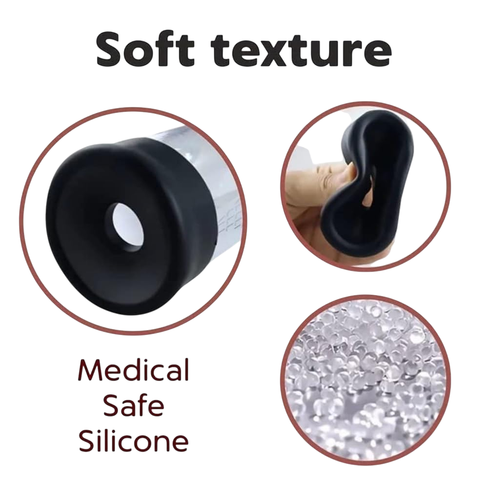 Vacuum Growth Penis Pump Enlarger Stretcher Extender Erection Enhancement Sex Toys for Men Couples