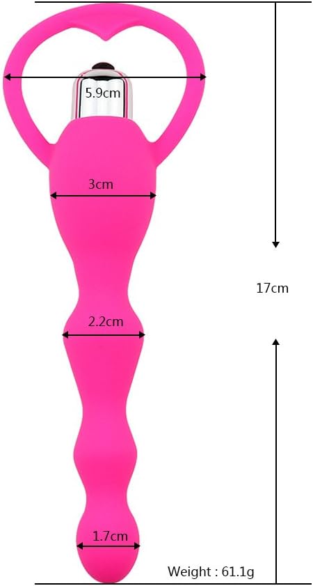 Vibrating Anal Butt Plug Beads Prostate Massager Sex Toys for Men Woman Couples LGBTQ Gay