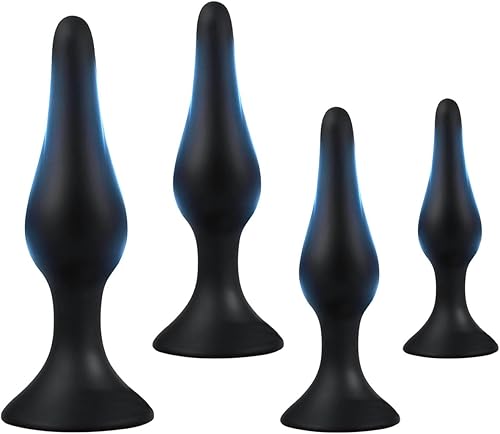 Anal Butt Plug Set Kit Dildo Enema Bulb Prostate Massager Sex Toys for Men Women LGBTQ Couples Gay