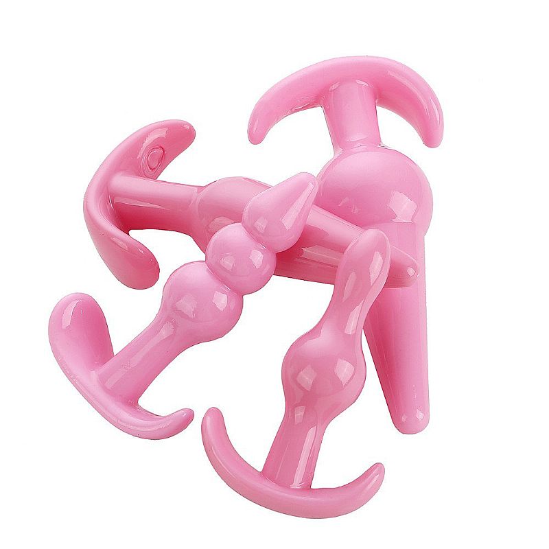 Anal Butt Plug Prostate Massager Set Kit Sex Toys for Men Women LGBTQ Couples Gay