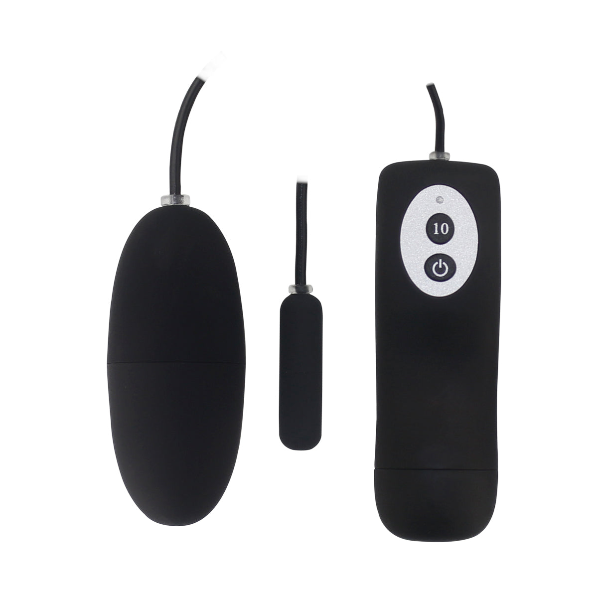Vibrating Dual Egg Bullet Anal Butt Plug Sex Toy for Men Women Couple Masturbator Massager