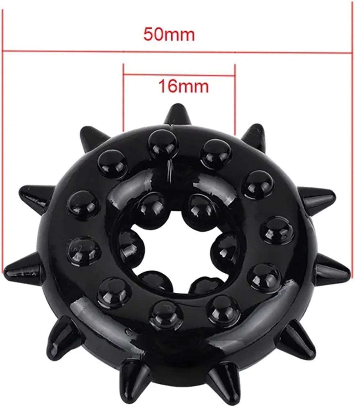 Penis Cock Ring Enlarger Sleeve Erection Enhancer Delay Ejaculation Male Sex Toys for Men Couples