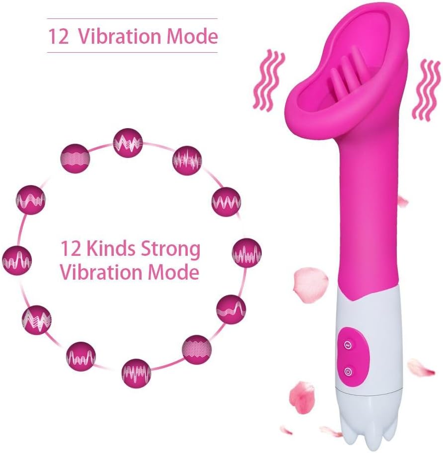 Licking Sucking Vibrator Clit Stimulator Masturbation Tongue Sex Toys for Men Women Couple Masturbator Massager
