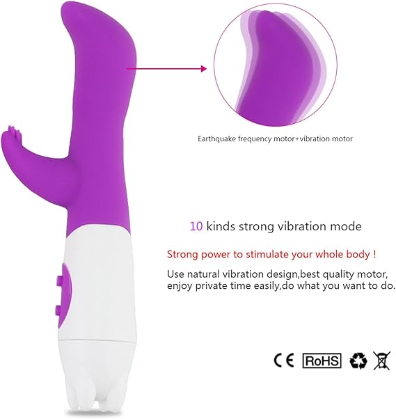 Pussy Vagina Rabbit G-Spot Vibrator Anal Butt Plug Sex Toys for Men Women Couples LGBTQ Gay
