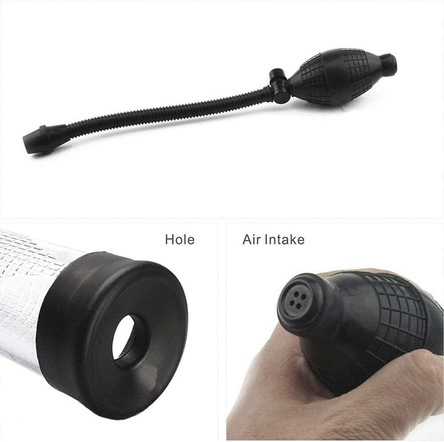 Vacuum Growth Penis Pump Enlarger Stretcher Extender Erection Enhancement Sex Toys for Men Couples