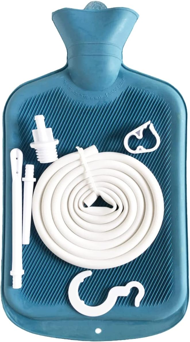 Reusable Enema System Kit Douche Detox Bag Colonic Irrigation Cleaner Rectal Syringe Anal Butt Vagina Plug