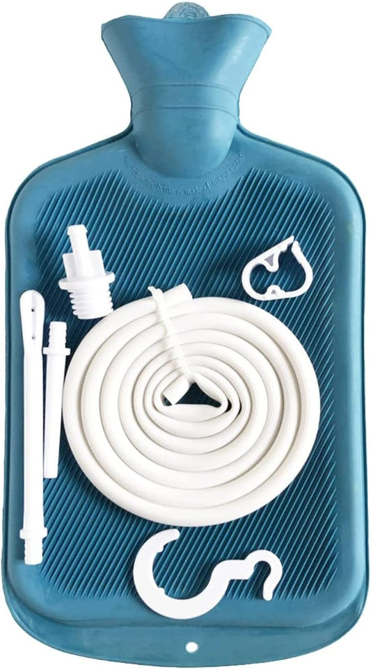 Reusable Enema System Kit Douche Detox Bag Colonic Irrigation Cleaner Rectal Syringe Anal Butt Vagina Plug