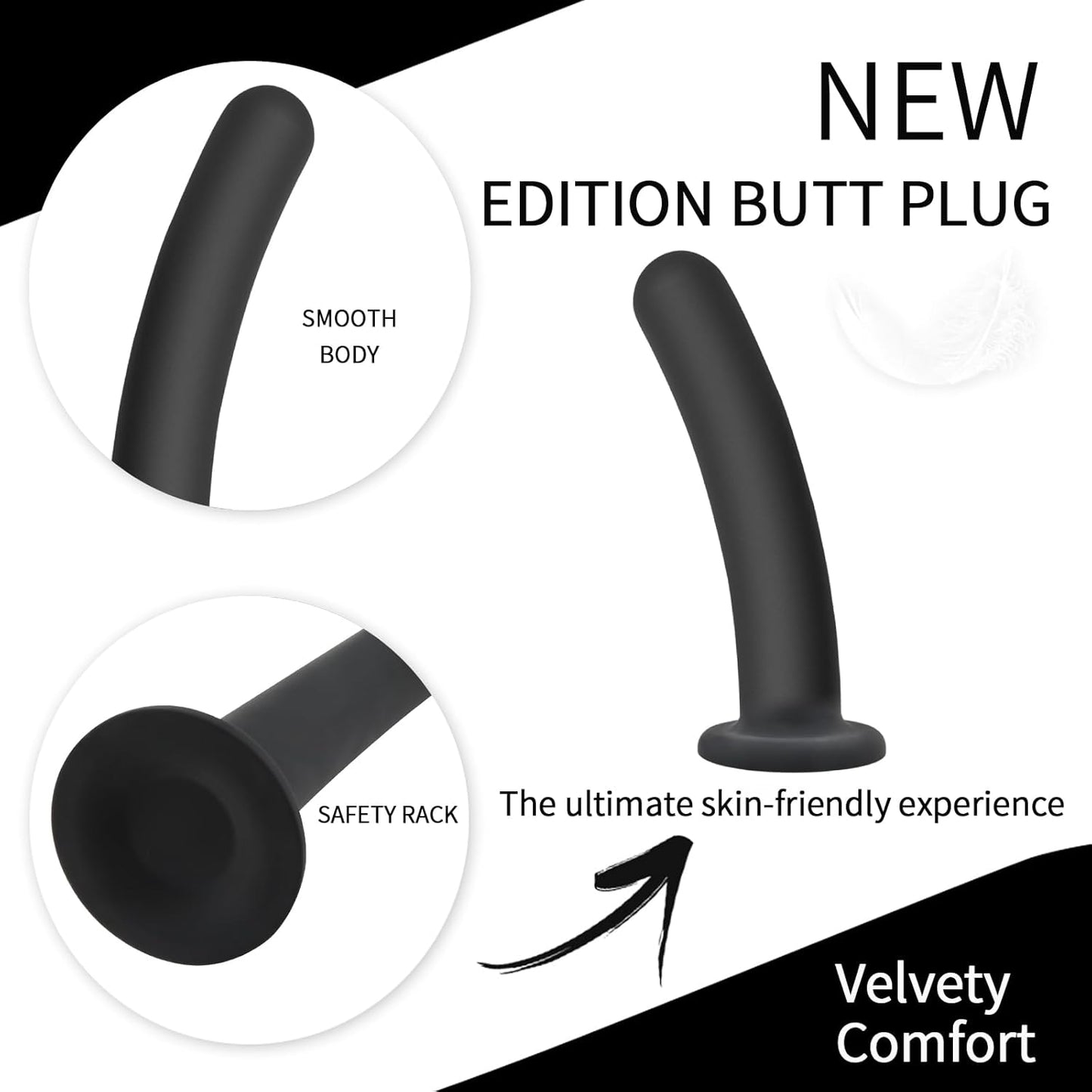 6" Strap On Dildo Kit Anal Butt Prostate Vaginal Plug G-Spot Sex Toys for Men Women Couples Gay Lesbian